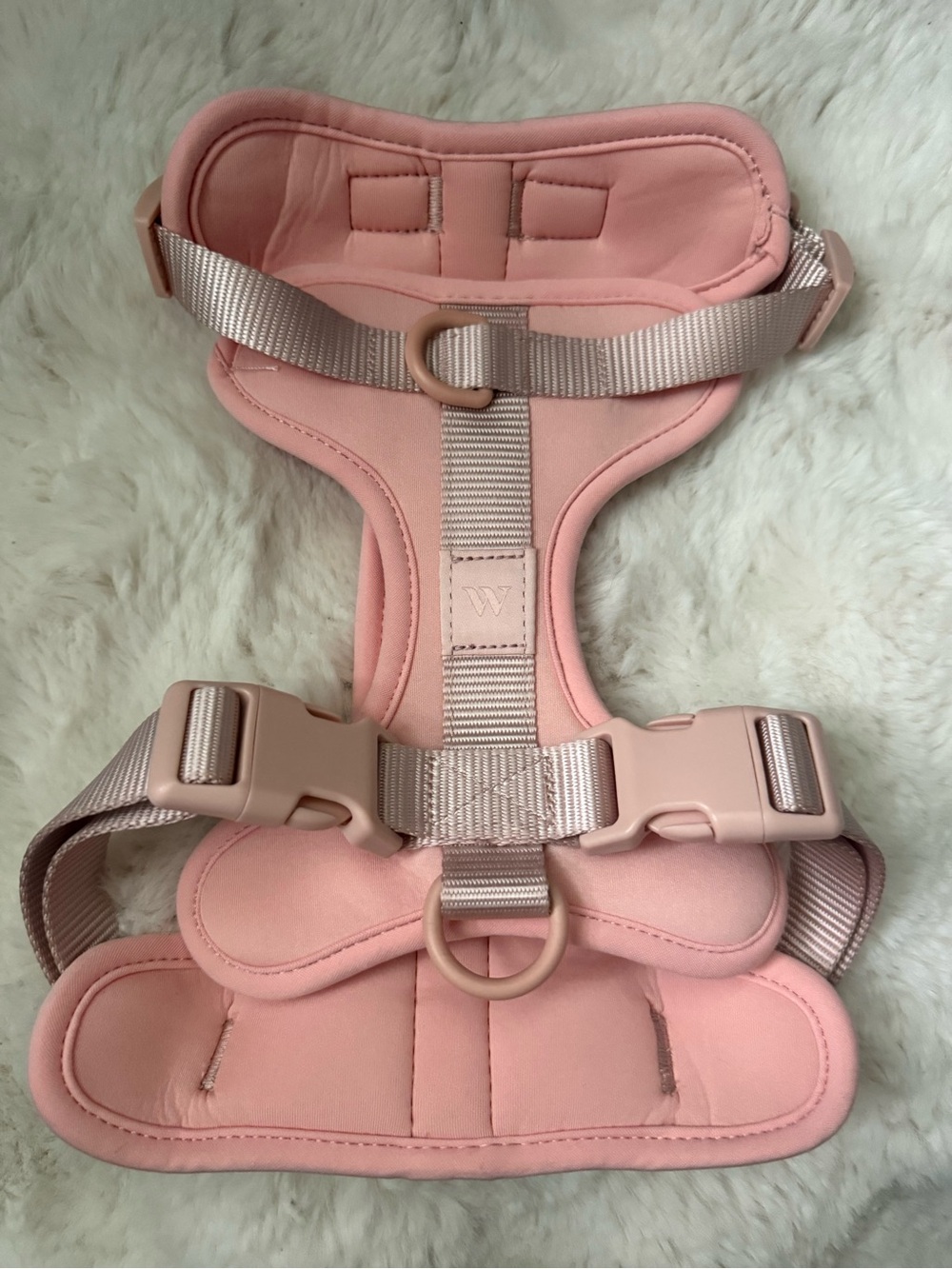 Wild One NWOT Soft Pink Padded Dog Harness with Adjustable Straps